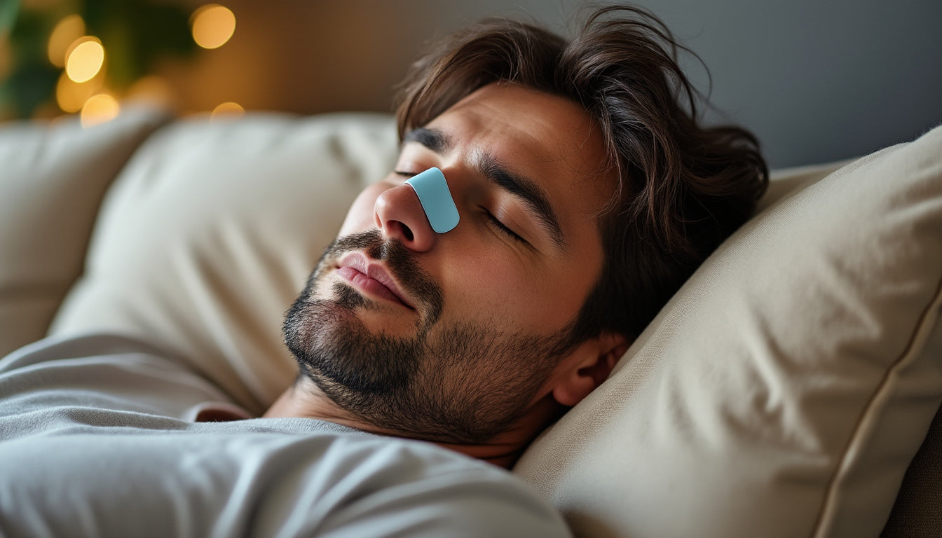 Améliorer Son Sommeil avec les Bandelettes Nasales : Solution Simple et Efficace